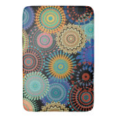 浴室の敷物のバス・マットをくまなく曼荼羅 バスマット (正面縦)