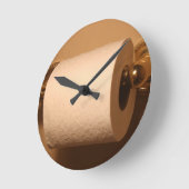 浴室の時計 ラウンド壁時計 (傾斜)