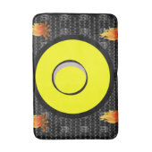 浴室の浴室バスタブ バスマット (正面縦)