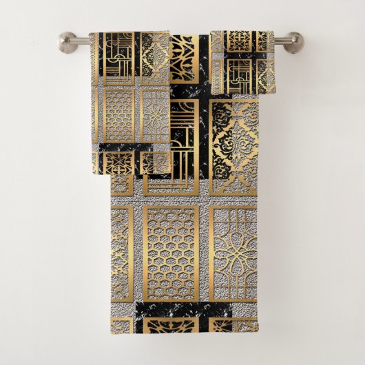 「浴室の装飾を高める」: バスタオルセット (インサイチュ)