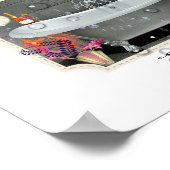 浴室ウォールデコーインスパイアルヴィンテージアートプリント ポスター (角)