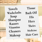 浴室キャビネットのカスタマイズ可能なビニル シール