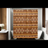 浴室シャワーカーテン横素朴スタイル シャワーカーテン