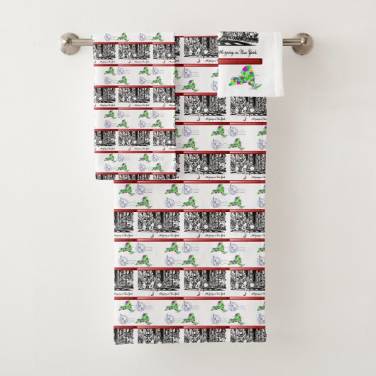 浴室タオルセットショッピングNY バスタオルセット (インサイチュ)