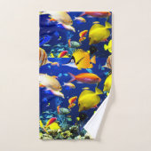 浴室タオルセットビーチハウス バスタオルセット (ハンドタオル)