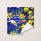 浴室タオルセットビーチハウス バスタオルセット (ウォッシュタオル)