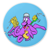 浴室タコカスタマイズ可能なセラミックプル セラミックノブ (正面)