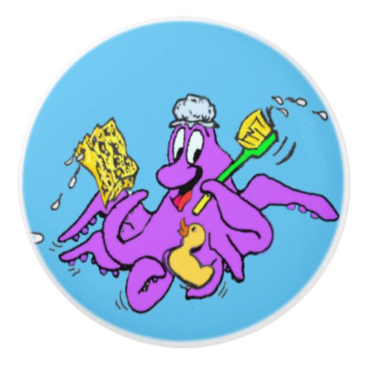 浴室タコカスタマイズ可能なセラミックプル セラミックノブ (正面)