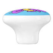 浴室タコカスタマイズ可能なセラミックプル セラミックノブ (側面)