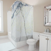 浴室ホワイトシャワーカーテンスタイル2 シャワーカーテン (インサイチュ)