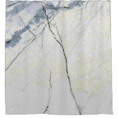 浴室ホワイトシャワーカーテンスタイル2 シャワーカーテン (正面)