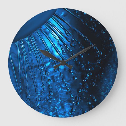 浴室ユニーク壁時計 ラージ壁時計 (正面)
