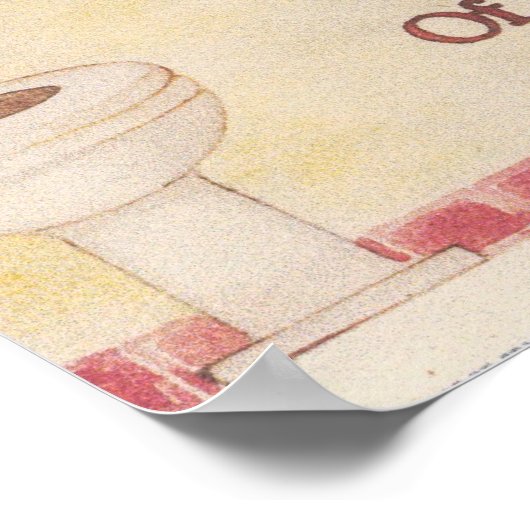 浴室ルール ポスター (角)