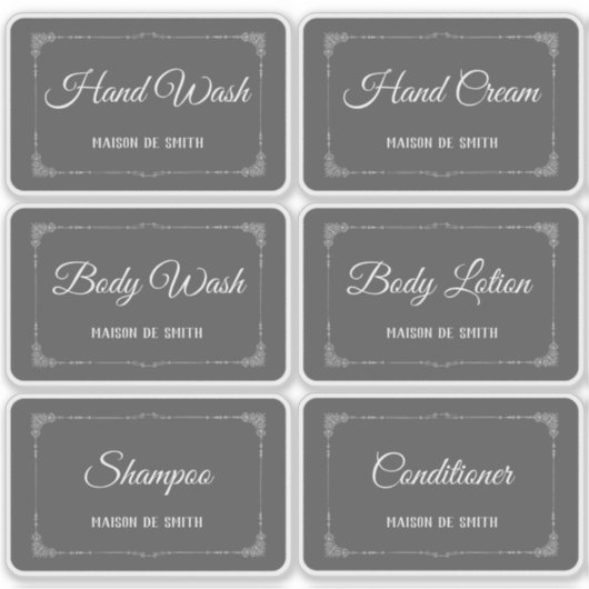 浴室団体や組織ディスペンサーラベルシール シール (正面)