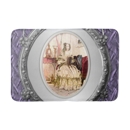 浴室浴ビクトリアンマット バスマット (正面)