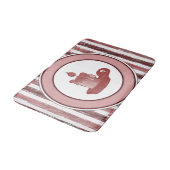 浴室用のろうそくを剥いだ バスマット (アングル)