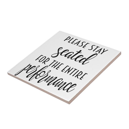 浴室用ユーモサイン、トイレ用ユーモセラミックタイル タイル (側面)