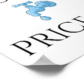 浴室用上水道ワード | バスルームWa ポスター (角)