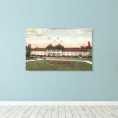 浴室見学 キャンバスプリント (インサイチュ (ウッドフロア))