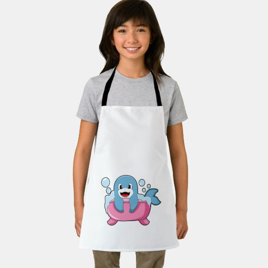 浴槽のイルカ エプロン (インサイチュ)