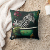 浴槽のゼブラ クッション (ブランケット)