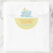 浴槽の保育園チャイルドケアカスタマイズ ラウンドシール (バッグ)