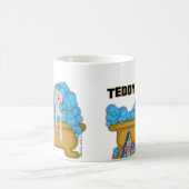 浴槽のGoldendoodle コーヒーマグカップ (中央)