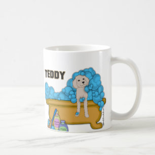 浴槽のGoldendoodle コーヒーマグカップ