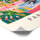 浴槽アートプリント、ドーパミンバスルームのデコでスカンク ポスター (角)