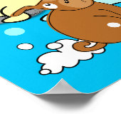 浴槽人形ポスター3 ポスター (角)