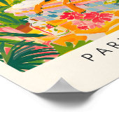 浴槽内床置き及び犬おもしろい用浴室ポスター ポスター (角)