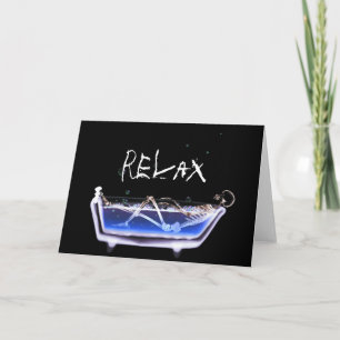 浴槽X線視力骨格 – オリジナル カード