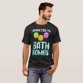 浴用爆弾を作る浴用爆弾バブルラベンダー_2 Tシャツ (正面フル)