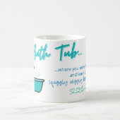 浴笑わされる槽マグ/浴室用アクセサリー  コーヒーマグカップ (中央)