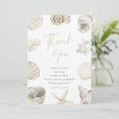 海あなたはすぐに赤ちゃんシャワー サンキューカード (スタンド正面)