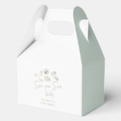 海あなたはすぐに赤ちゃんシャワー フェイバーボックス (裏面)