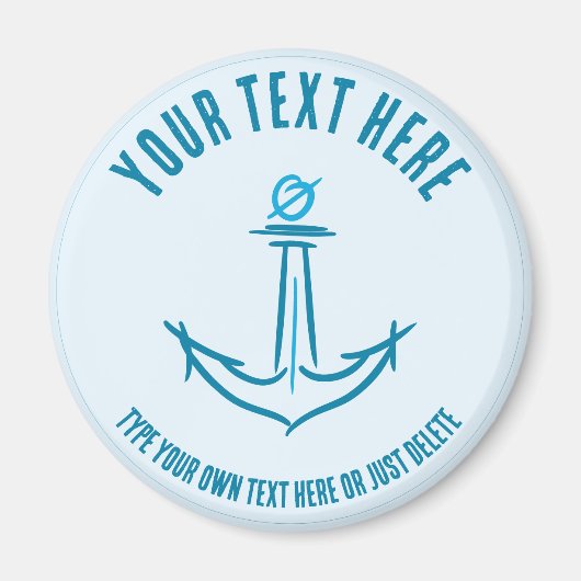 海いかり。セーラーギフトテンプレート マグネット (正面)