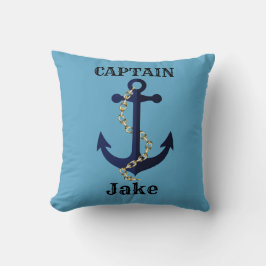 海いかり、チェーンパーソナライズされた、 クッション