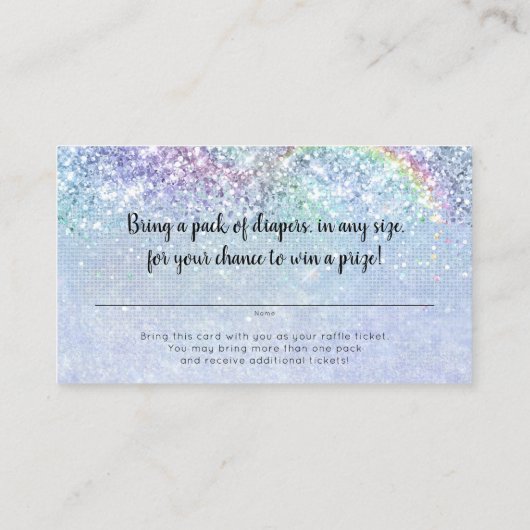 海おむつのかじりの下の青いエスニック人々 エンクロージャーカード (裏面)