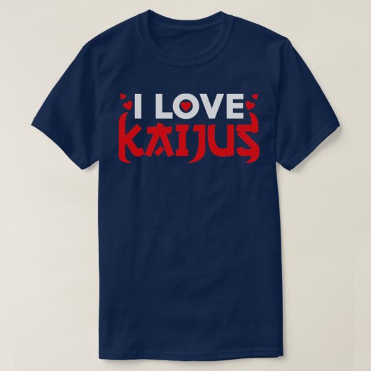 海おもしろい樹日本の怪獣I大好きカイユスギフト Tシャツ (デザイン正面)
