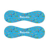 海おもしろい生き物のイラストレーション 野球ボール (パネル)