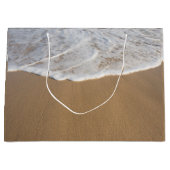 海およびビーチのギフトバッグ ラージペーパーバッグ (正面)