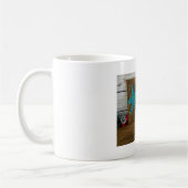 海および挨拶のマグ コーヒーマグカップ (左)