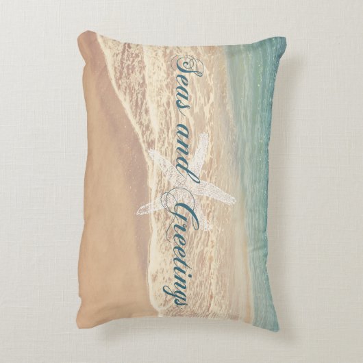 海および挨拶の季節のごあいさつのビーチ アクセントクッション (裏面(縦))