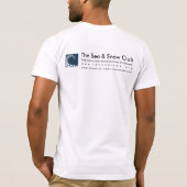海および雪クラブ-明白なくまIII Tシャツ (裏面)