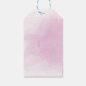 海お洒落の下の人魚ありがとうラベル、Gif ギフトタグ (裏面)