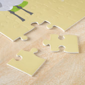 海お洒落動物パズル ジグソーパズル (側面)