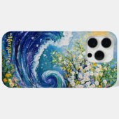 海お洒落波 | 印象派絵を描の Case-Mate iPhoneケース (裏面 (横))