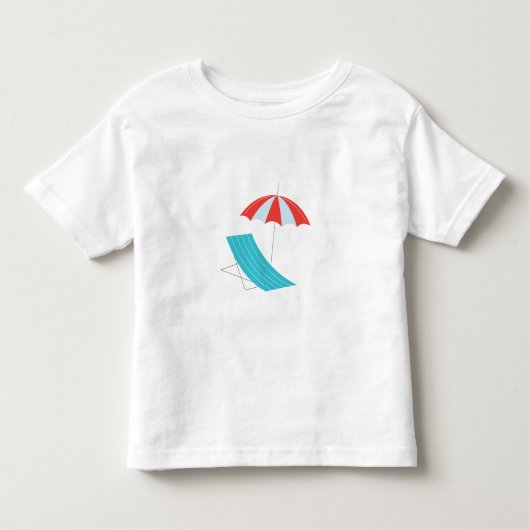海かさ椅子 トドラーTシャツ (正面)