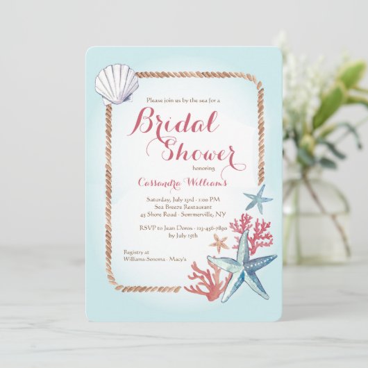 海からの宝物 招待状 (スタンド正面)